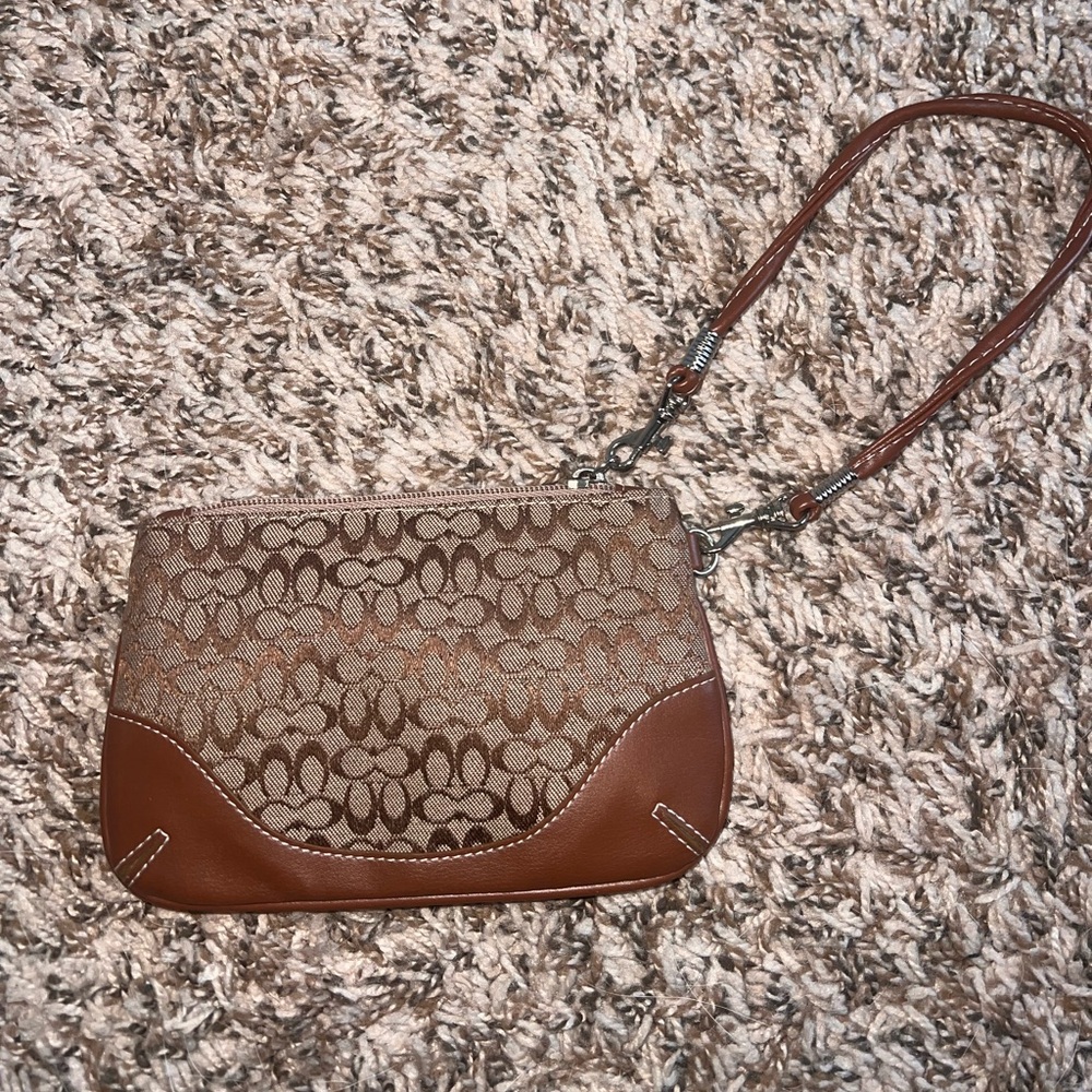 Vintage Coach coin bag